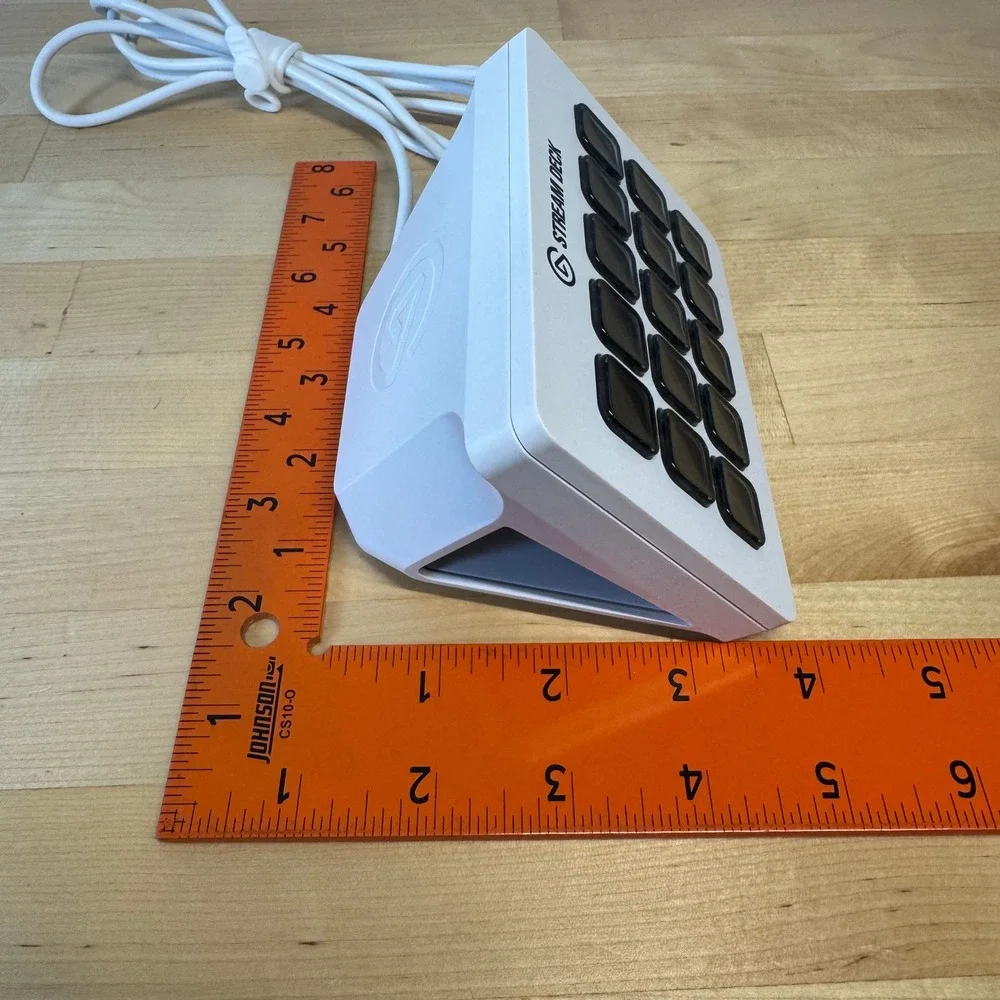 Elgato Stream Deck MK.2 White 15 LCD Keys Customizable Controller 20GBA9901
